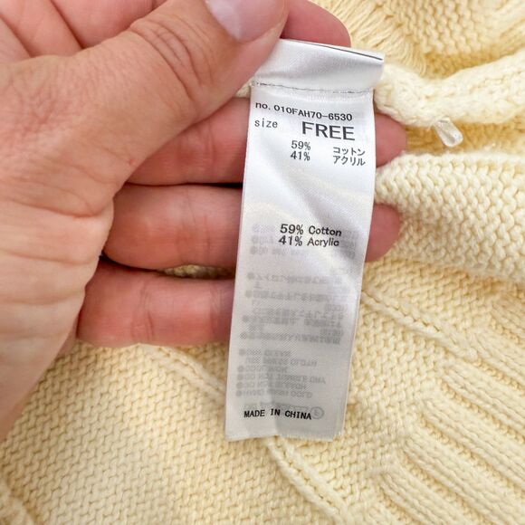 Moussy Women's Tilden High Neck Knit Sweater One Size Relaxed Fit - Picture 9 of 13